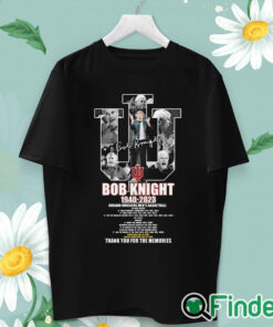 unisex T shirt Bob Knight 1940 – 2023 Indiana Hoosiers Mens Baseketball Thank You For The Memories T shirt