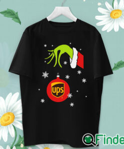 unisex T shirt Grinch Hand holding Ornament Walgreens Snowflake Christmas Sweater