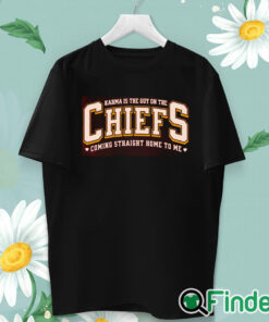 unisex T shirt Karma Is The Guy On The Chiefs Shirt, Eras Concert Tour Sweater
