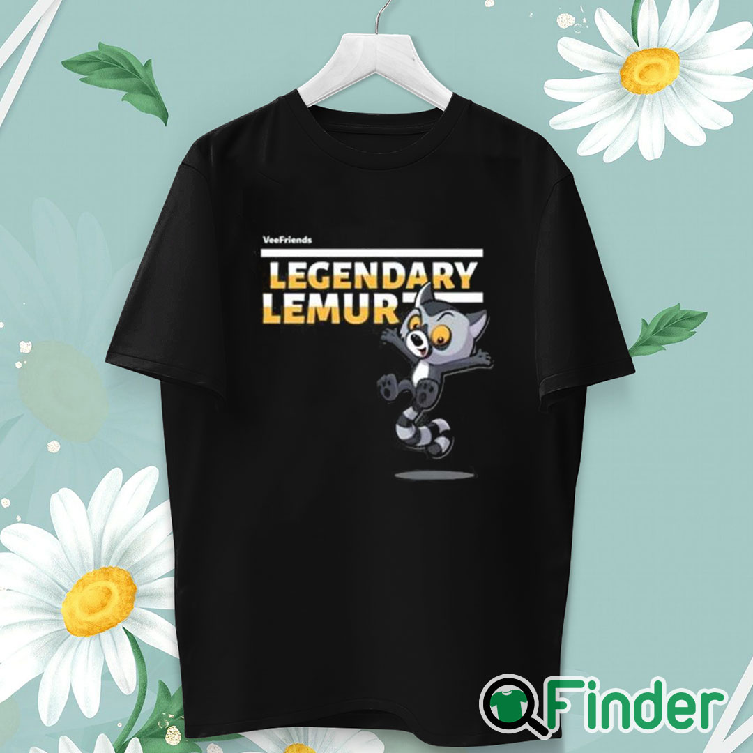 unisex T shirt Vee Friends Legendary Lemur Shirt unisex T shirt Vee Friends Legendary Lemur Shirt