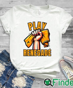 white T shirt Yinzz Play Renegade Shirt