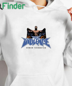 white hoodie Arman Tsarukyan Fight Shirt