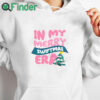 white hoodie In My Merry Swiftmas Era Retro Christmas Tree Shirt