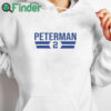 white hoodie Pft Commenter Peterman 2 Shirt