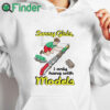 white hoodie Sorry Girls I Only Hang With Models Shirt