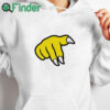 white hoodie Tod Lanter L's Down Small Batch Sweatshirt