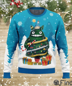 Christmas Totoro My Neighbor Totoro Ugly Christmas Sweater