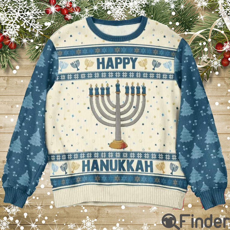 Happy Hannukah Christmas Ugly Sweaters Happy Hannukah Christmas Ugly Sweaters