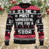 It’s The Most Wonderful Time For A Soda Ugly Christmas Sweater