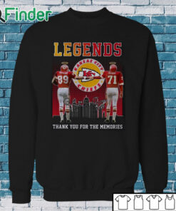 Sweatshirt KC Chiefs Legends Otis Taylor Ed Budde Shirt
