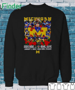 Sweatshirt Michigan 2024 Rose Bowl Game January 1 2024 Bowl Season 2023 2024 Shirt