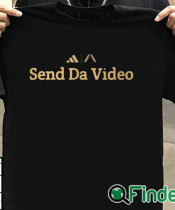 T shirt black Anthony Edwards Send Da Video Shirt