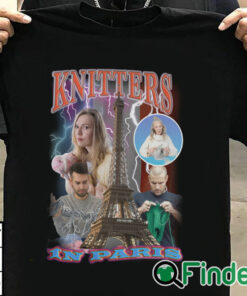 T shirt black Knitters In Paris Shirt