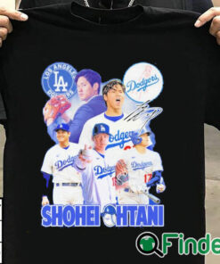 T shirt black LA Dodgers Shohei Ohtani Shirt