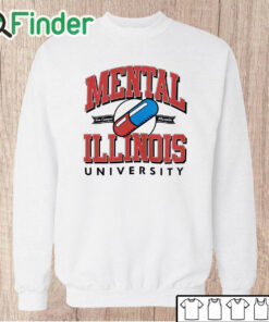Unisex Sweatshirt Mental Illinois University Sweatshirt