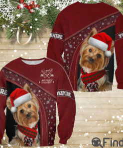 Yorkshire Merry Christmas 3D Shirt