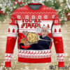 You’re Fired Joe Biden Slaps Donald Trump Ugly Christmas Sweater