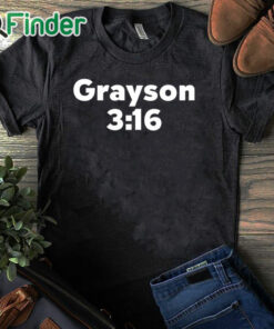 black T shirt Grayson 3 16 I Just Broke Your Hand Shirt
