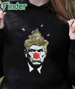 black hoodie Alex Cole Trump The Clown Shit Shirt