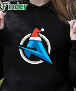black hoodie Alia Christmas Holiday Hoodie