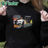 black hoodie Dixon Dallas Mustang Shirt