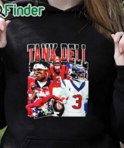 black hoodie Texans CJ Stroud Tank Dell Shirt