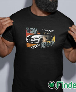 black shirt Dixon Dallas Mustang Shirt