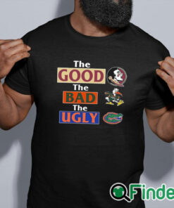 black shirt Florida State Seminoles The Good The Bad The Ugly Shirt
