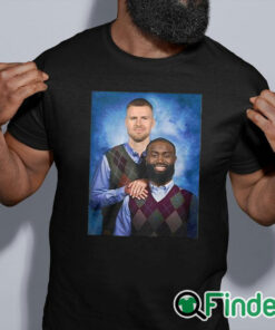 black shirt Jaylen Brown Kristaps Porzingis Step Brothers Shirt