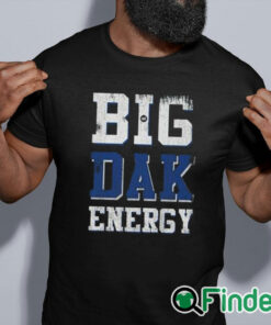 black shirt Jeffrey Dean Morgan Big Dak Energy Shirt