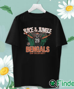 unisex T shirt Juice In The Jungle Bengals Cam Taylor Britt Shirt