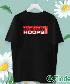 unisex T shirt Mayor Daley'S Holiday Hoops 1996 Shirt