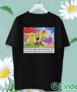 unisex T shirt When The Plans Get Cancelled But You Didn’t Really Want To Go Anyway Shirt