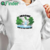 white hoodie Imagine Being On Your Phone Here Shirt