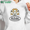 white hoodie Jaelan Phillips Van Ginkel Shirt