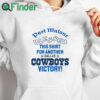 white hoodie Post Malone x Dallas Cowboys Blessed T Shirt