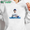 white hoodie Shohei Ohtani Shotime Los Angeles Dodgers Jay Dodger Baseball Photo t shirt