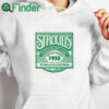 white hoodie Stroud's Restaurant Bar Established 1933 Shirt