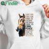white hoodie Western Pony I Don't Ride For Fun I Ride To Escape Hoodie