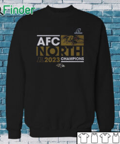 Sweatshirt Baltimore Ravens AFC North Champions 2023 Shirt