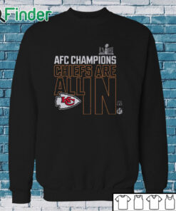 Sweatshirt Kansas City Chiefs Afc Championship 2024 All In T Shirt