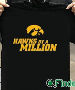 T shirt black Hawks By A Million Shirt