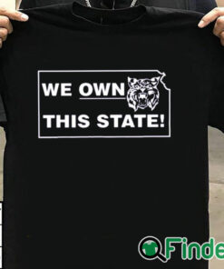 T shirt black Kansas We Own This State Shirt
