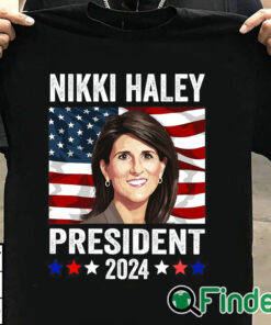 T shirt black Nikki Haley for President Nikki Haley 2024 Shirt