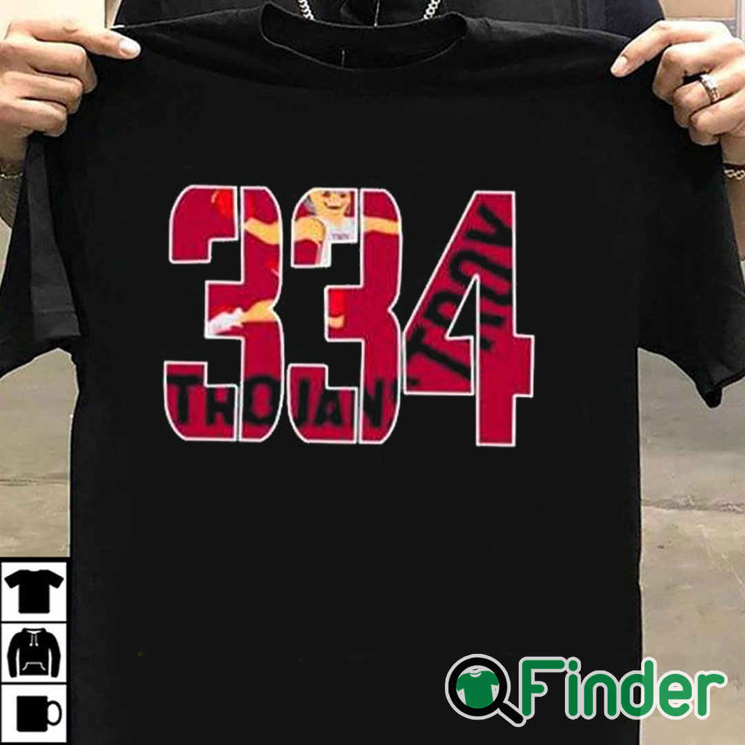 T shirt black Trojans Troy 334 Shirt T shirt black Trojans Troy 334 Shirt
