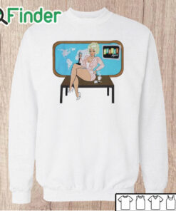 Unisex Sweatshirt Broski News Watching Shirt