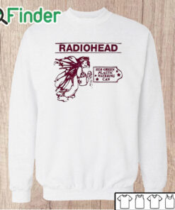Unisex Sweatshirt Radiohead Her Green Plastic Watering Can Shirt