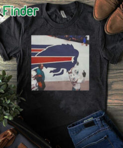 black T shirt Brian Cox Finger Shirt