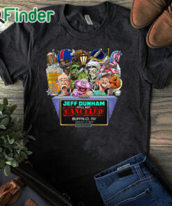 black T shirt Jeff Dunham Buffalo Shirt
