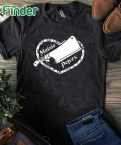 black T shirt Maisie Peters Cleaver Shirt